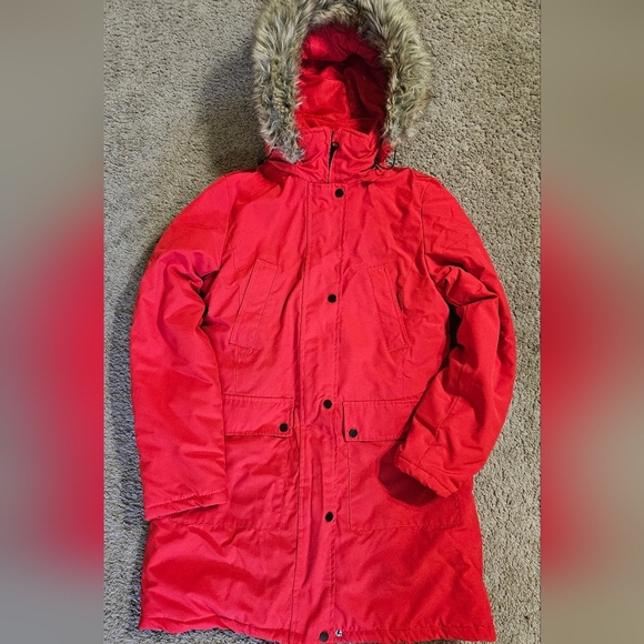 Everlast Vibrant Red Fleece Jacket - Picture 1 of 11